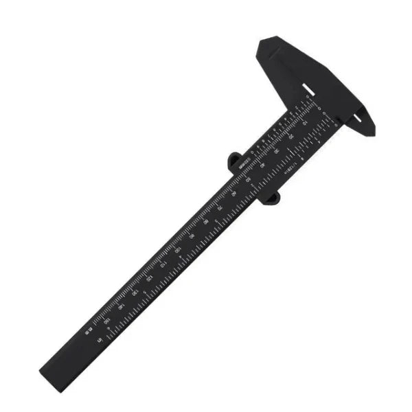 1PCS Plastic Vernier Caliper Digital Display Caliper Mini Text Play Caliper Student Vernier Ruler 0 to 150mm Measuring Tool